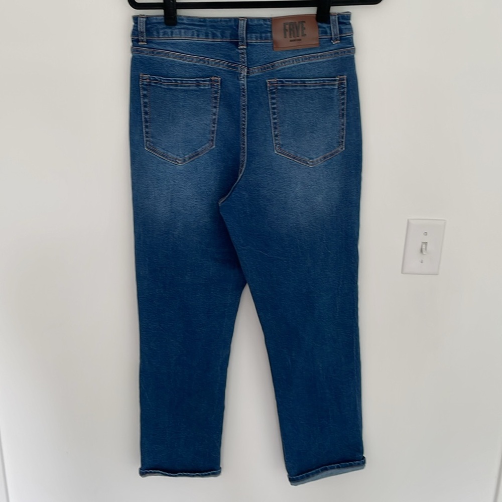 FRYE Women's Blue Jeans - Size 8/29 - Picture 2 of 3